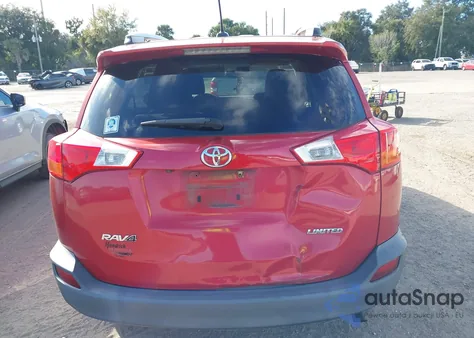 2014 Toyota Rav4 Limited from USA, damaged, VIN 2T3YFREV3EW099748